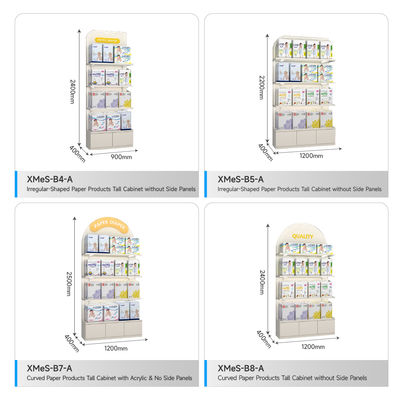 Mom & Baby Store Showcase Silk Screen Logo Display Racks for Maternity ...
